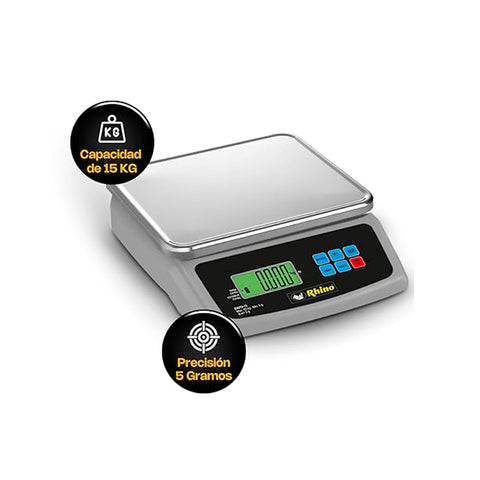 Báscula Electrónica Porcionadora 15 kg