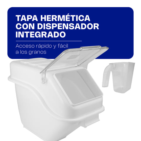 Almacenador para granos - tipo estante