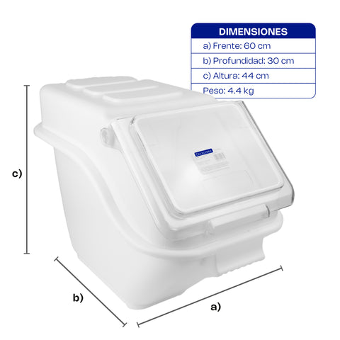 Almacenador para granos - tipo carro