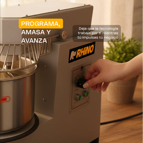 Amasadora de Procesamiento Prolongado 20 L