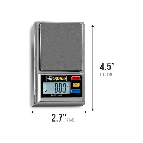báscula Electrónica de Bolsillo 100 g