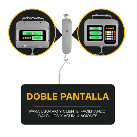 Báscula Electrónica Colgante Multifunciones 30 kg