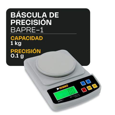 Báscula Electrónica de Precisión 1 kg