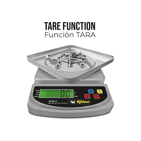 Báscula Electrónica de Precisión 3 kg