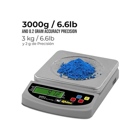 Báscula Electrónica de Precisión 3 kg