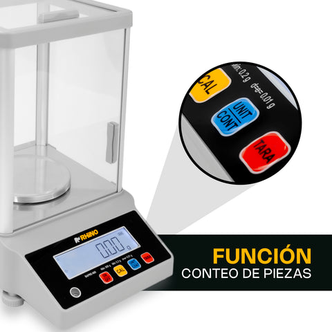 Báscula Electrónica de Precisión 600 g