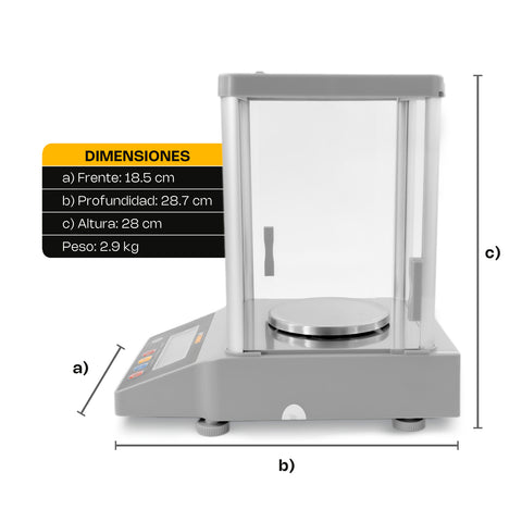 Báscula Electrónica de Precisión 600 g