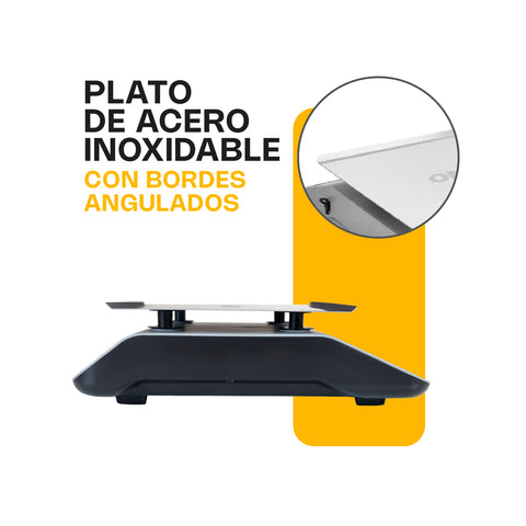 Báscula Electrónica Multifunciones Multirango