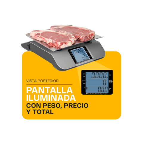 Báscula Electrónica Multifunciones Multirango