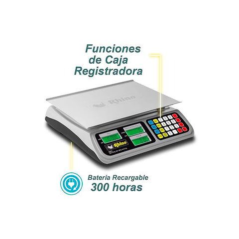 Báscula Electrónica Multifunciones 40 kg