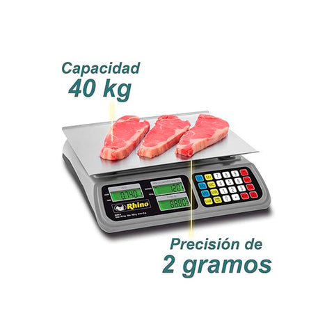 Báscula Electrónica Multifunciones 40 kg