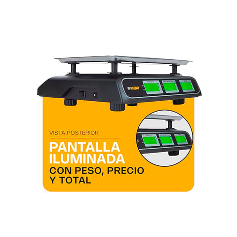 Báscula Electrónica Multifunciones 40 kg