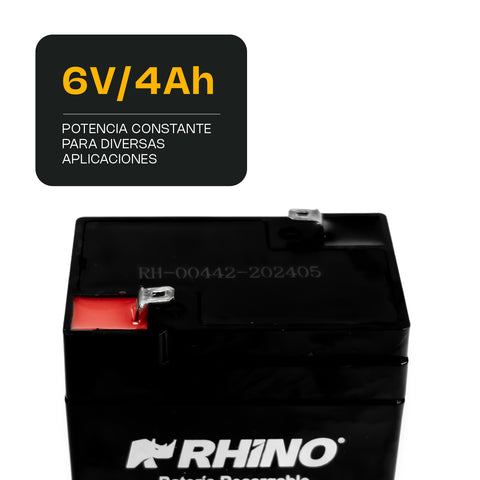 Batería a Recargable 6V