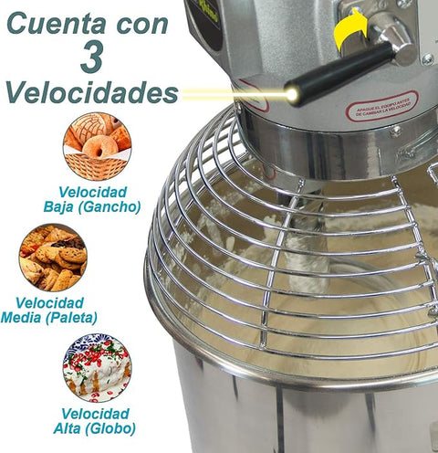 Batidora Planetaria 10 lt