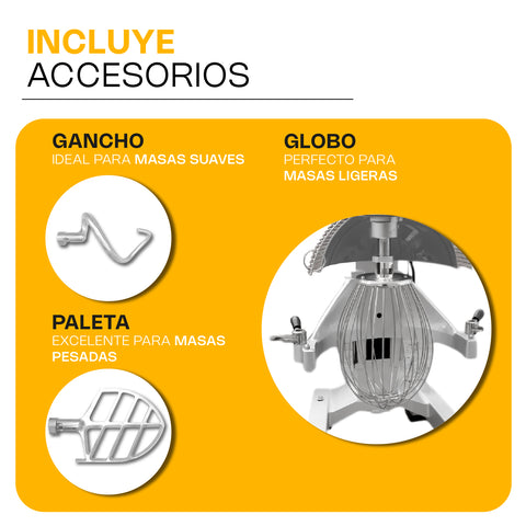 Batidora Planetaria 40 lt