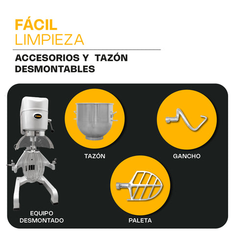 Batidora Planetaria 40 lt