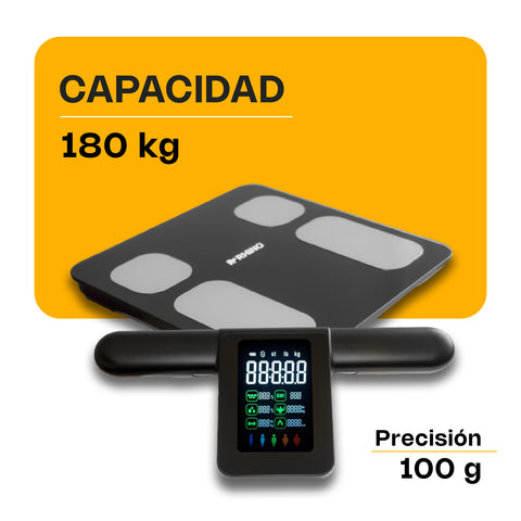 Báscula Inteligente de Pesaje Corporal BIOMA-180