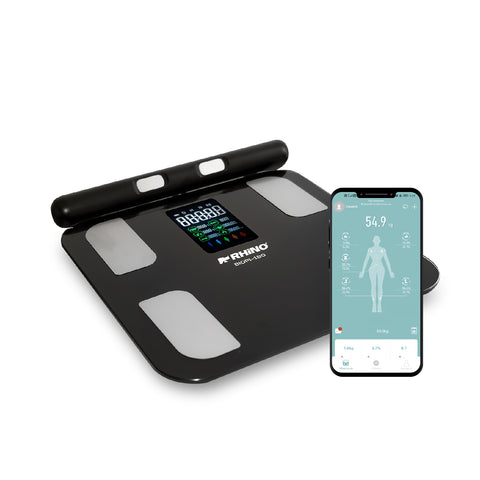 Báscula Inteligente de Pesaje Corporal con 8 Electrodos