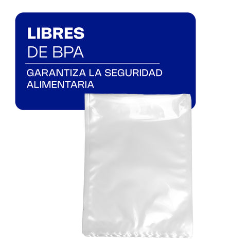 Bolsa para Empacado al Vacío 25 x 33 cm