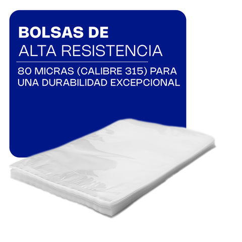 Bolsa para Empacado al Vacío 25 x 38 cm