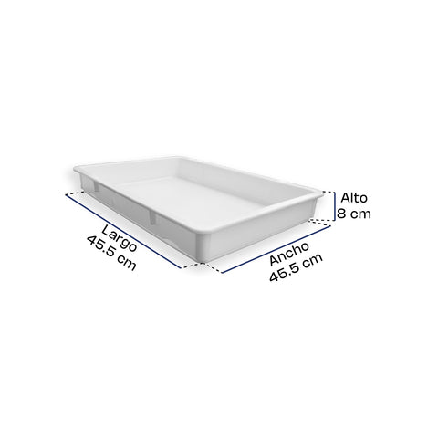 Caja de Polipropileno para Masa de Pizza