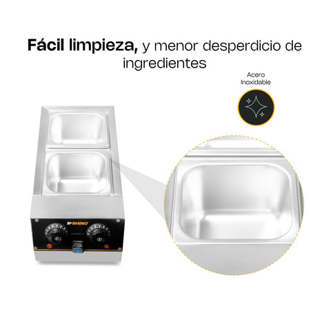 Templadora de chocolate