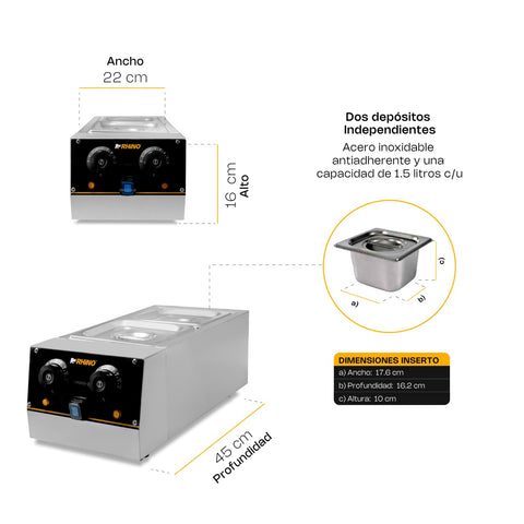 Templadora de chocolate