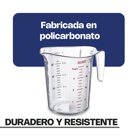 Recipiente Redondo de Policarbonato 1 qt