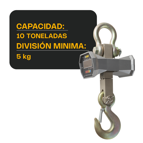 Báscula Electrónica Colgante BAC-10T