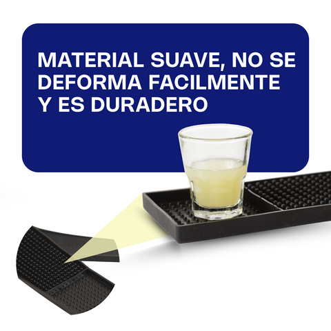 Tapete flexible para bar, de 9 x 60 cm