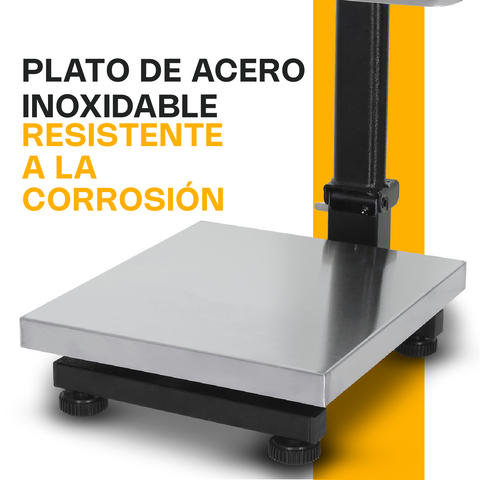 Báscula de Plataforma Plegable 80 kg