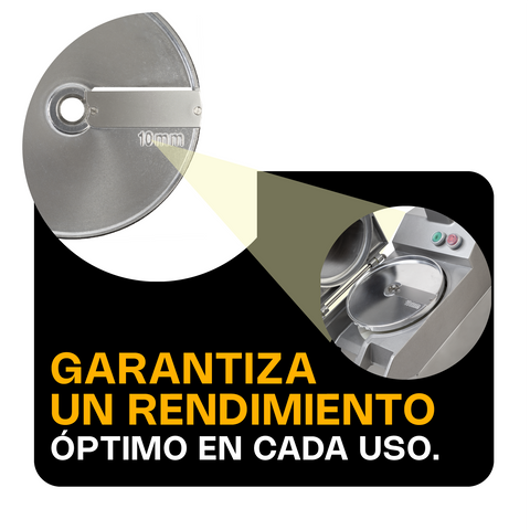 Discos para Procesador de Alimentos de 10 mm