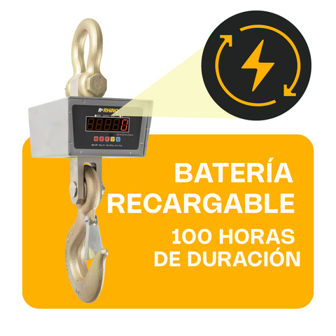 Báscula Electrónica Colgante BAC-20T