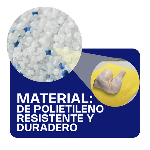 Tabla para Cortar Color Amarillo 45 x 61 x 1.2 cm