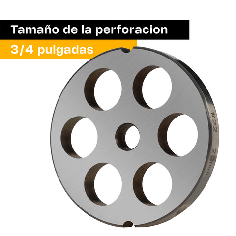 Cedazo de 3/4" para Molino de 22