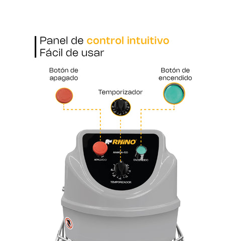 Amasadora comercial 50 lt