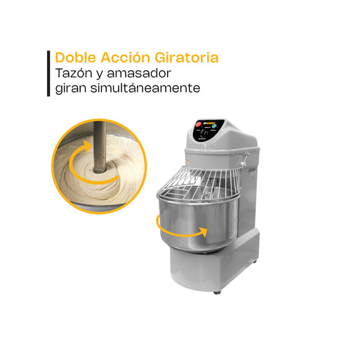 Amasadora comercial 50 lt