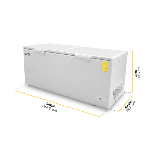 Congelador Horizontal de 24 Pies