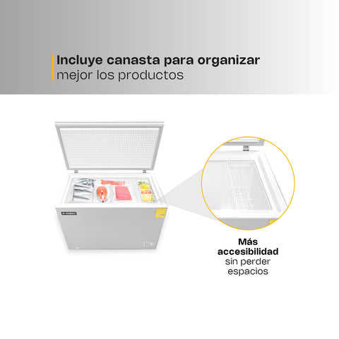 Congelador Horizontal de 7 pies