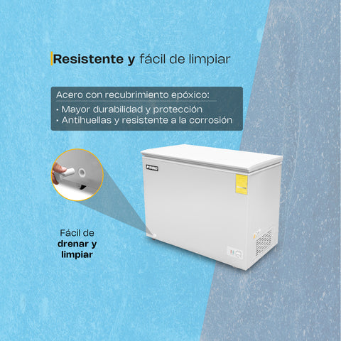 Congelador Horizontal de 10 Pies
