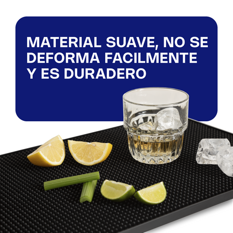 Tapete flexible para bar, de 30 x 40 cm