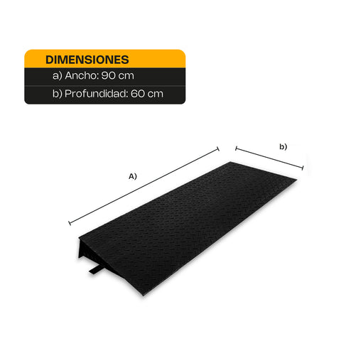 Rampa para Plataforma de Bajo Perfil 60 x 90 cm