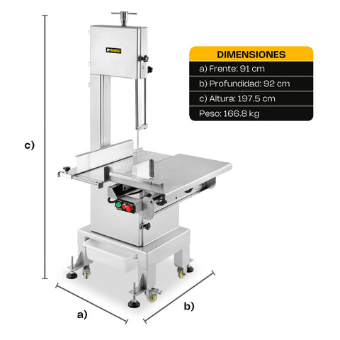 Sierra Carnicera 295 cm