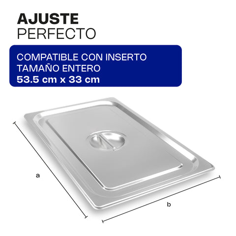 Tapa para Inserto, Tamaño Entero