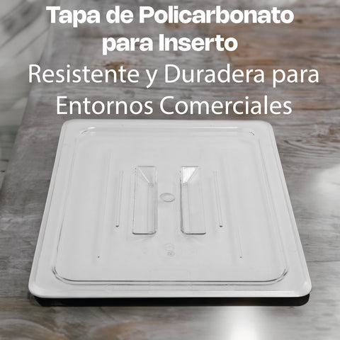 Tapa de Inserto de Policarbonato, Tamaño Entero