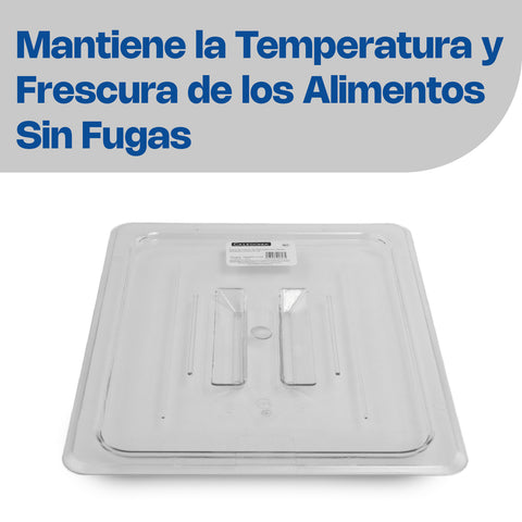 Tapa de Inserto de Policarbonato, Tamaño Medio