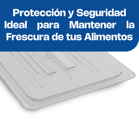 Tapa de Inserto de Policarbonato, Tamaño Medio