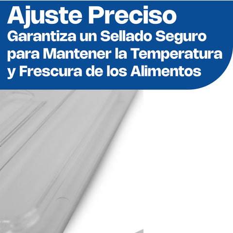 Tapa para Inserto Ranurado de Policarbonato, Tamaño Medio