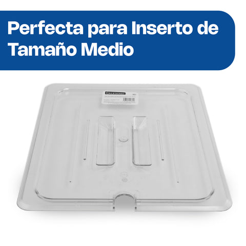 Tapa para Inserto Ranurado de Policarbonato, Tamaño Medio