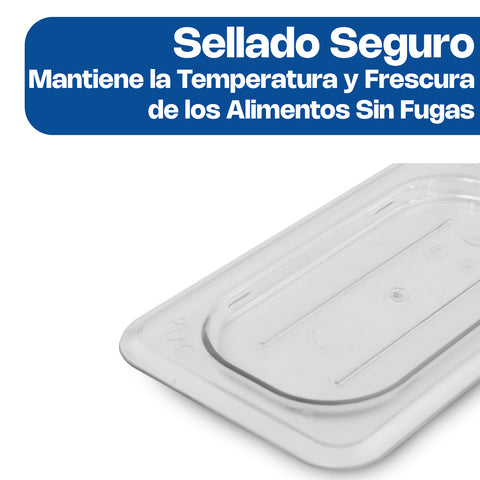 Tapa de Inserto de Policarbonato, Tamaño Noveno